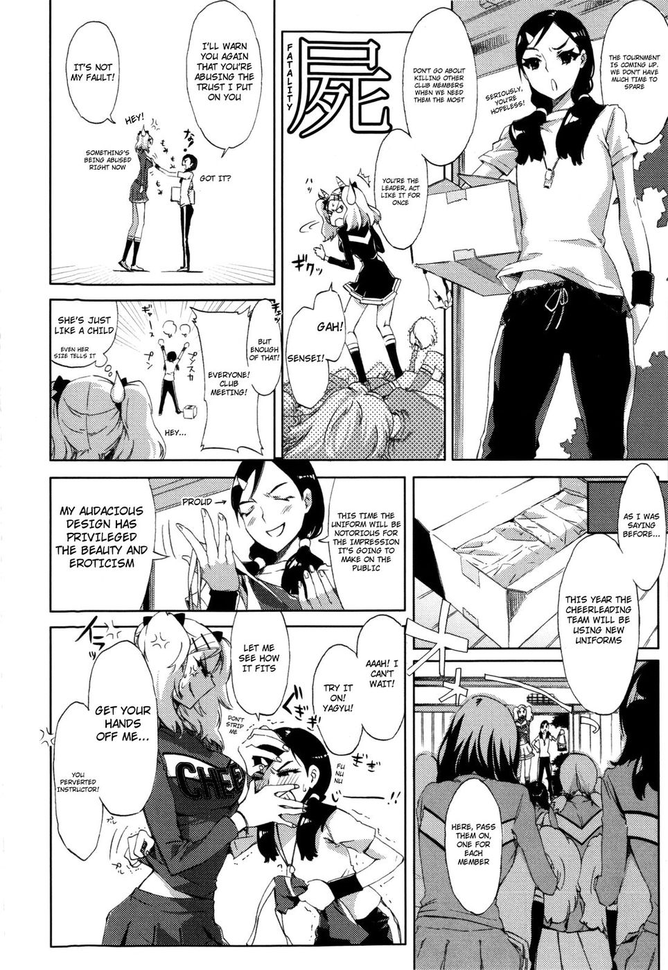 Hentai Manga Comic-Cheer For V-Read-15